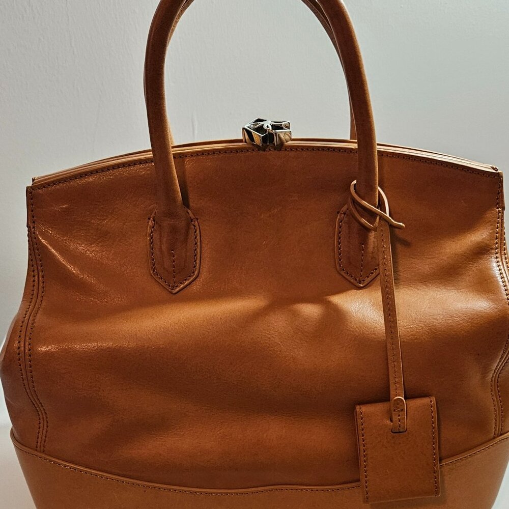 Desmo Sara Vintage Hardframe Satchel